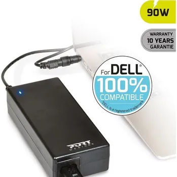 Adaptér k notebooku NoName PORT CONNECT DELL 100% napájecí adaptér k notebooku, 19V, 4,74A, 90W, 2x DELL konektor 900007-DE