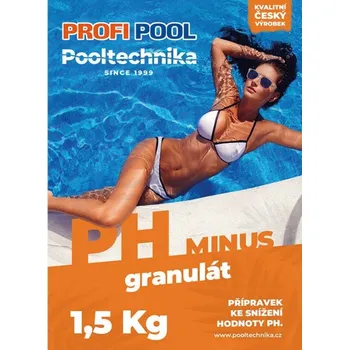 Pooltechnika pH mínus granulát 1,5kg PROFIPOOL