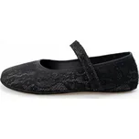 Ahinsa shoes Ahinsa barefoot minimalistické balerínky Ananda – Black lace Velikost EU: 40, vnitřní délka: 258, vnitřní šířka: 99