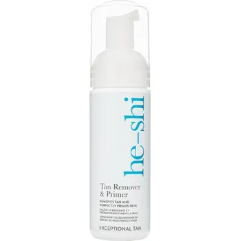 Samoopalovací přípravek HE-SHI Tan Remover & Primer Pěna 150 ml