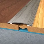 BOHEMIA PROFIL Přechodový profil 40/1, hliníkový, 40 × 2700 mm, samolepicí 40136