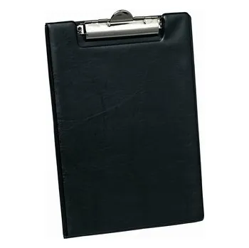 Psací podložka Bantex Bantex, Podložka s klipem, PVC, A5, černá