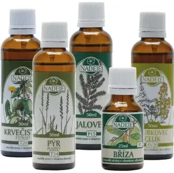 Naděje K17 Kúra při detoxikaci a regeneraci organismu 225 ml (Pročištění organismu)