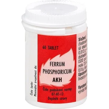 Homeopatikum AKH Ferrum phosphoricum 60 tbl.