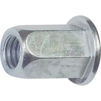 Matice Nýtovací matice s plochou hlavou STTE šestihranná, otevřená