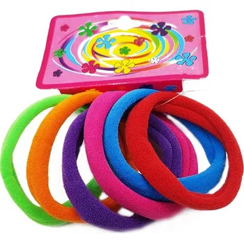 Vlasové gumičky 6ks - barevné