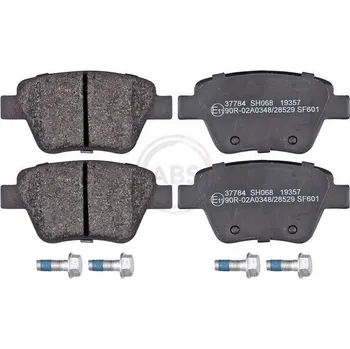 Brzdová destička Sada brzdových destiček, kotoučová brzda A.B.S. ABS37784