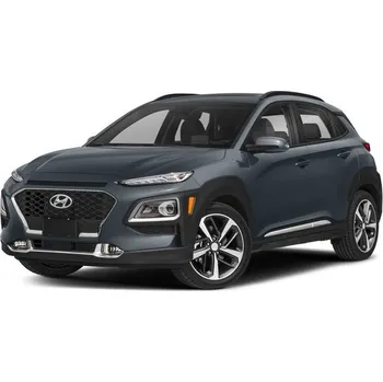 Nosič kol Příčníky Modula Oval Bar Closed Rail Black Hyundai Kona 2017- s integrovanými podélníky