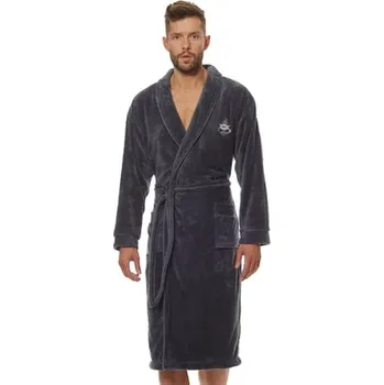 Pánský župan Pánský župan Marine graphite L&L grafit (šedá) 3XL