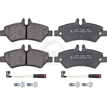 Brzdová destička Sada brzdových destiček, kotoučová brzda A.B.S. 37555