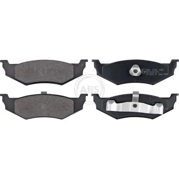 Brzdová destička Sada brzdových destiček, kotoučová brzda A.B.S. 38641