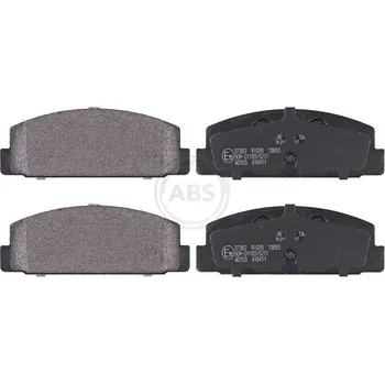 Brzdová destička Sada brzdových destiček, kotoučová brzda A.B.S. 37382