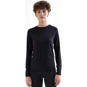 TRUE NORTH BIO TENCEL™ Active dámské triko dlouhý rukáv XS-XL 94% GOTS Micromodal 6% Elastan Černá XL