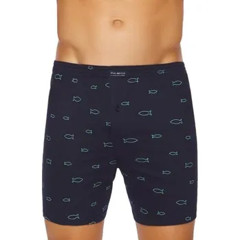 Trenýrky Pánské trenky klasik 04/5-31/784 FABIO granát (modrá) 3XL