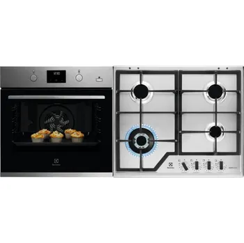Set domácích spotřebičů ELECTROLUX KODGH70TX + ELECTROLUX KGS64362XX