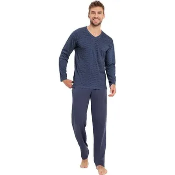 Pánské pyžamo Pánské pyžamo Trevor 3069/3070/3071/31 TARO jeans XXL