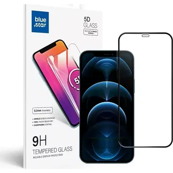 Blue Star ochranné sklo na displej Apple Iphone 12/12 Pro , 5D Full Cover s rámečkem , černé