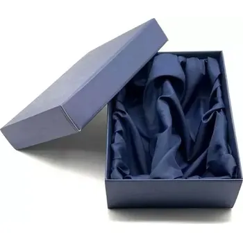 Dárková krabička Dárková krabička na 2 vinné skleničky (Saténová krabička)