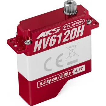 RC model letadla HV6120H (0.08s/60°, 5.4kg.cm)
