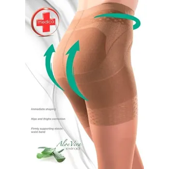 Dámské punčochy Punčocháče dámské medica Push Up 127 Gabriella černá M