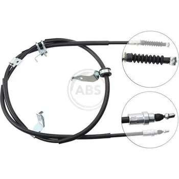 Lanko parkovací brzdy Tažné lanko, parkovací brzda A.B.S. K15327