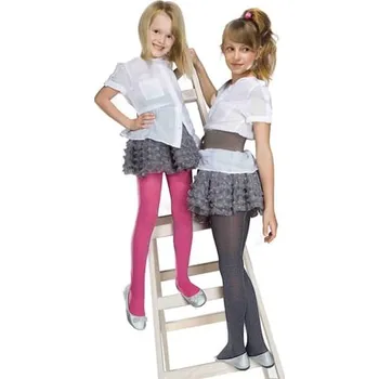 Dětská móda Dívčí punčocháče Melange 751 Gabriella tyrkys tmavá 110/122