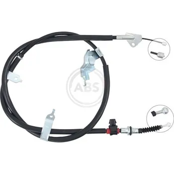 Lanko parkovací brzdy Tažné lanko, parkovací brzda A.B.S. K17604