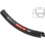 Ráfek ACO Xenon Pro 29" OS X7, 32 děr, černá