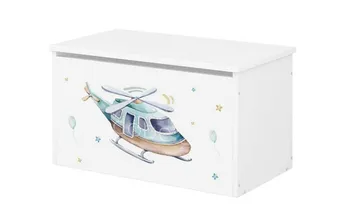 BabyBoo Box na hračky letadlo 70 x 40 x 40 cm
