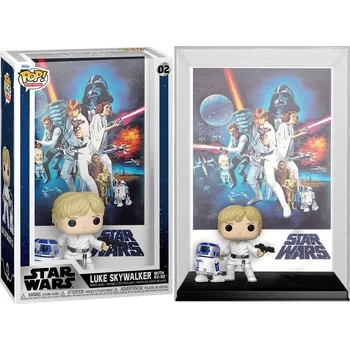 Figurka Funko POP! 02 Movie Posters: Star Wars Episode IV: A New Hope - Luke Skywalker With R2-D2