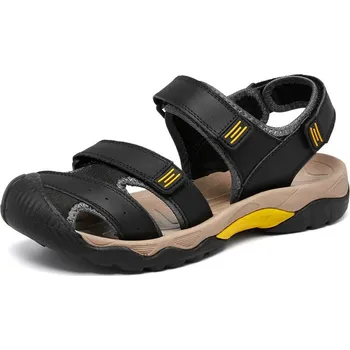 Dámská obuv Outdoorové pánské sandály MIX129 Barva: Černá, Velikost: 45