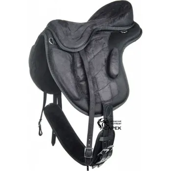 Jezdecké sedlo Bezkostrové sedlo HKM -CLASSIC- - Černá - 16