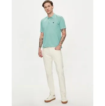 Wrangler Polokošile Refined 112350393 Zelená Regular Fit XL