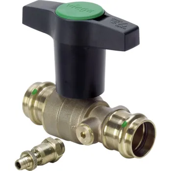 Vodovodní kohout Kulový kohout Viega Sanpress s SC-Contur 2275.3 15