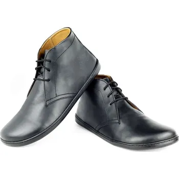 Dámská zdravotní obuv ZAQQ ARQ black 36-48 NAPPA/NAPPA Dvouvrstvá hlazená kůže Černá 36