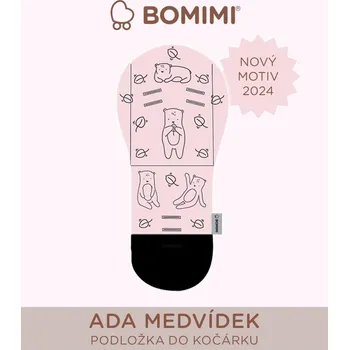 Bomimi ADA Podložka MEDVĚD pink