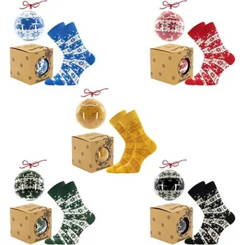 Pánská móda Vánoční ponožky Lonka ELFI zelená 42-45 (28-30)