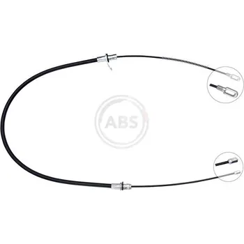 Lanko parkovací brzdy Tažné lanko, parkovací brzda A.B.S. K19821