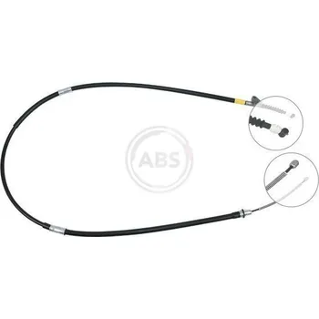 Lanko parkovací brzdy Tažné lanko, parkovací brzda A.B.S. K15957