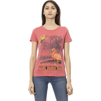 Dámské tričko Dámské triko 2BT10 Trussardi Action Barva: Růžová, Velikost: XL