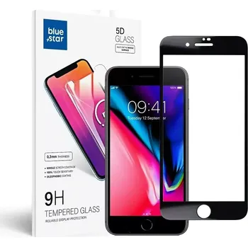 Blue Star ochranné sklo na displej Apple Iphone 7/8 Plus , 5D Full Cover s rámečkem , černé