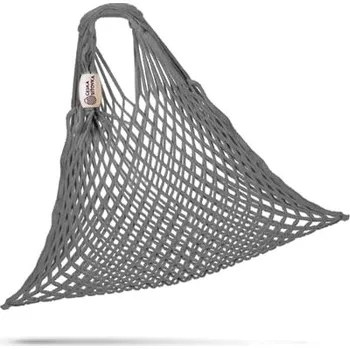 SÍŤOVÁ TAŠKA DO RUKY - NEO RETRO šedá