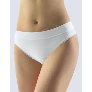 Kalhotky Dámské kalhotky klasické s úzkým bokem GINA 10238P bílá L/XL