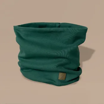 Nákrčník Nákrčník z hladkého úpletu, dětský Barva: Zelená, Velikost: 24 cm - 24 cm - Od 18 měsíců do 3 let