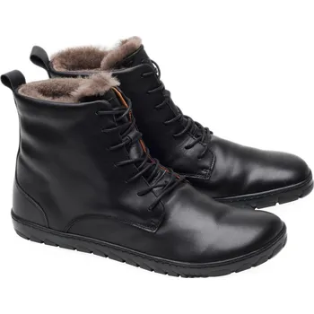 Dámská zimní obuv ZAQQ QUINTIC Winter black / brown / antique / red / navy / blue grey 37-50 (boční zip) NAPPA/MERINO Dvouvrstvá hlazená kůže, kožíšek Červená 42