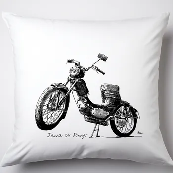 Polštář Polštář - Jawa 50 Typ povlaku: Plyš