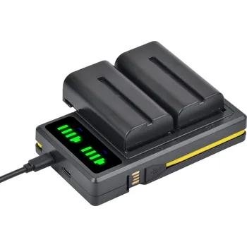 Sada 2 baterií NP-F550 s externí nabíječkou do USB