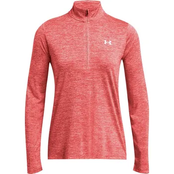 Tech™ 1/2 Zip - Twist | Red Solstice/White S