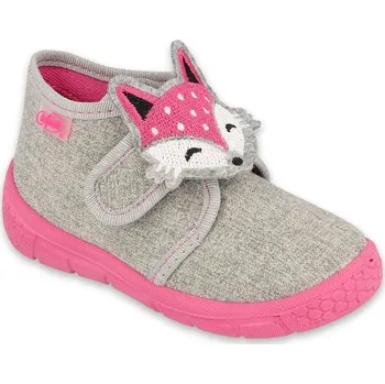 Dívčí bačkory BEFADO 538P053 dívčí bačkorky SZ liška 19 538P053_19