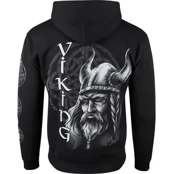 Dámská mikina mikina s kapucí dámské - Viking Old Warrior - ALISTAR - ALI382 - M